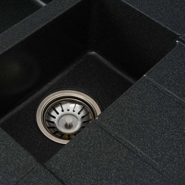 Фото - Мойка кухонная Platinum 7850W TOSKANA матовая Антрацит