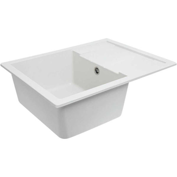 Фото - Мойка кухонная VALESO 6550 INTENSO матовая Белоснежная