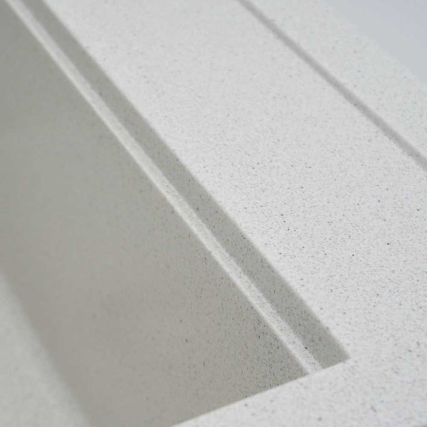 Фото - Мойка кухонная VALESO 5149 FIESTA матовая Белая в точку