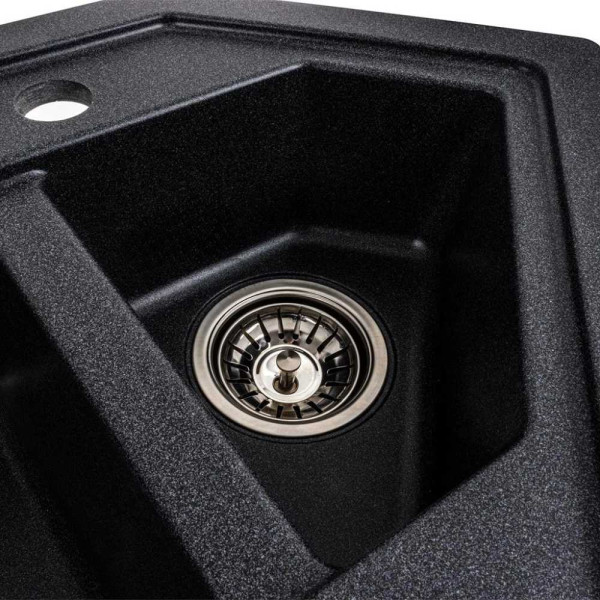 Фото - Мойка кухонная Platinum 9950 PANDORA матовый Карбон