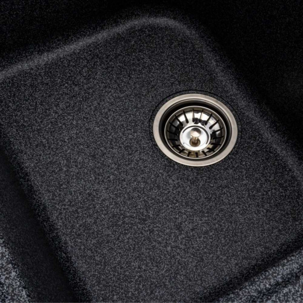 Фото - Мойка кухонная VALESO 7950 Equatoria матовый Графит