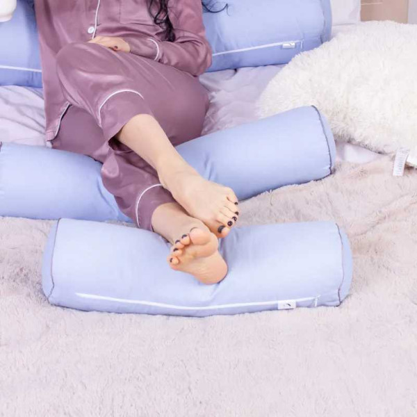 Фото - Подушка валик MirSon №8507 Naturale Line 12-4608 Lucretia 50% Memory 60х20 см (2200006341734)