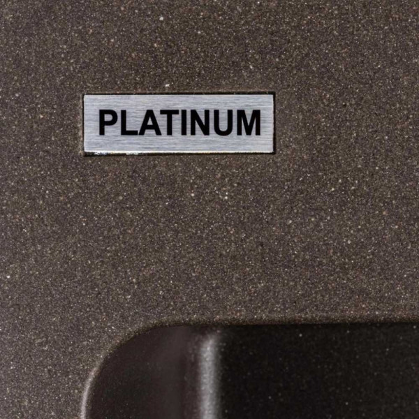 Фото - Мойка кухонная Platinum 7850 Bogema матовая Темная скала