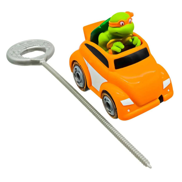 Фото - Коллекционная интерактивная фигурка TMNT Гонщик с лаунчером Микеланджело (71018) Фото - Коллекционная интерактивная фигурка TMNT Гонщик с лаунчером Микеланджело (71018)