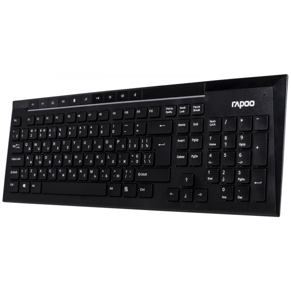 Фото - Клавиатура и мышь компьютерная rapoo 8200p Black