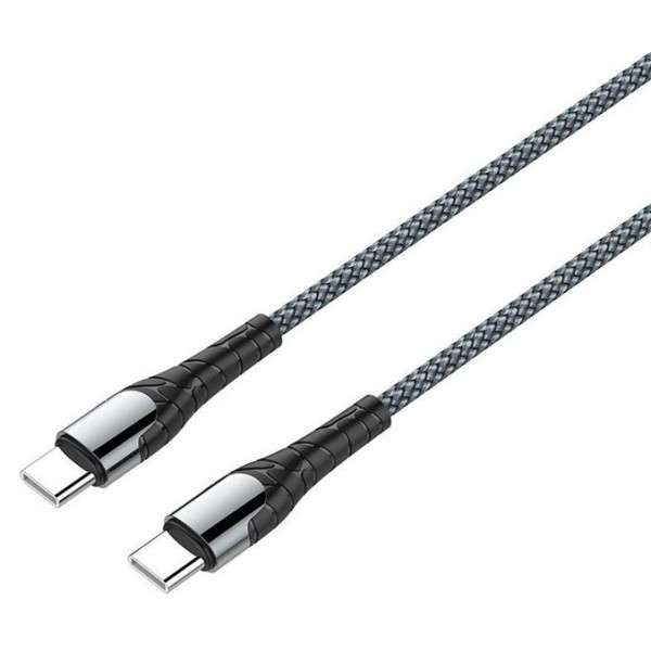 Фото - Кабель синхронизации данных Colorway USB Type-C - USB Type-C PD Fast Charging 3А 65W 1м Grey (CW-CBPDCC040-GR) Фото - Кабель синхронизации данных Colorway USB Type-C - USB Type-C PD Fast Charging 3А 65W 1м Grey (CW-CBPDCC040-GR)