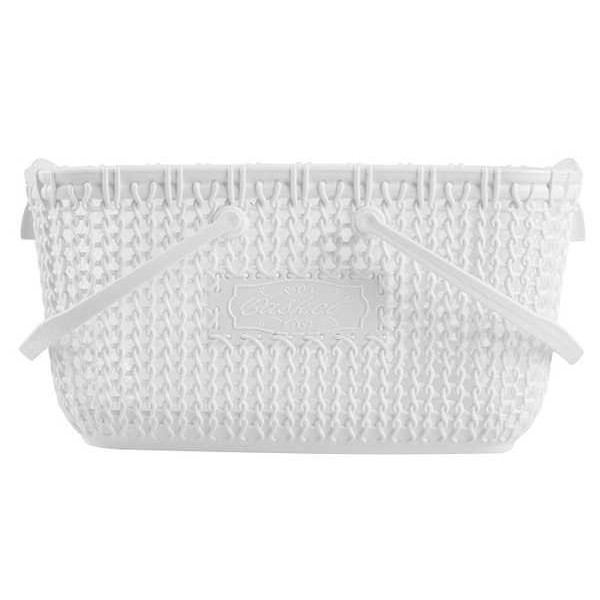 Фото - Корзина для хранения VIOLET HOUSE 1010 Виолетта White с/к 5 л