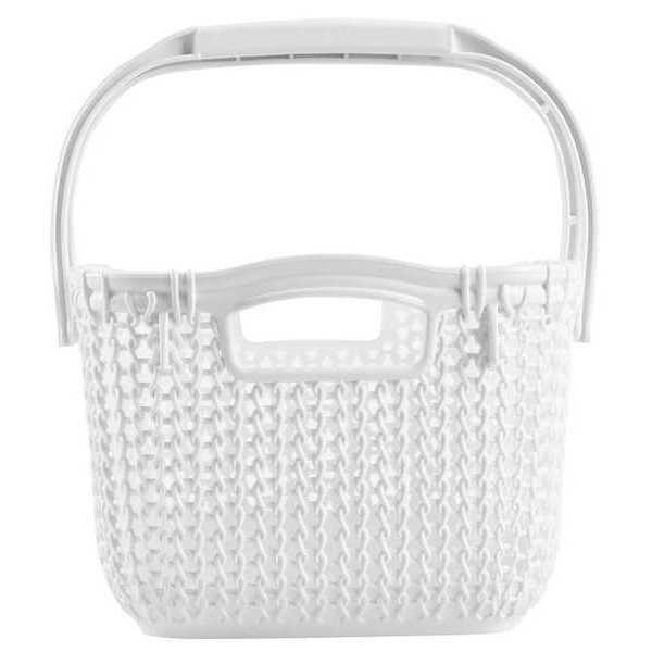 Фото - Корзина для хранения VIOLET HOUSE 1010 Виолетта White с/к 5 л