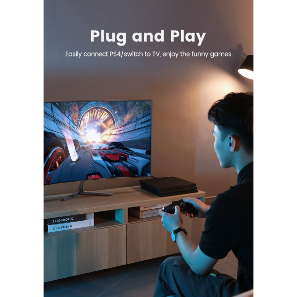 Фото - Кабель HDMI UGREEN HD106 HDMI to DVI Cable 3m Black (10136)