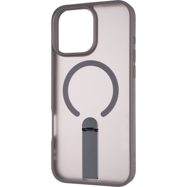 Фото - Чехол для смартфона Gelius Bumper Stick Case MagSafe Stand for iPhone 17 Air Grey (101464)