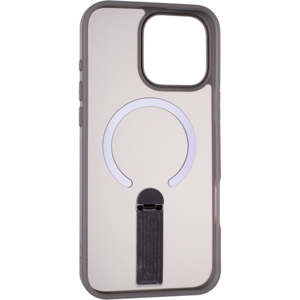 Фото - Чехол для смартфона Gelius Bumper Stick Case MagSafe Stand for iPhone 17 Air Grey (101464)