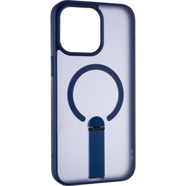 Фото - Чехол для смартфона Gelius Bumper Stick Case MagSafe Stand for iPhone 15 Pro Max Blue (101495)