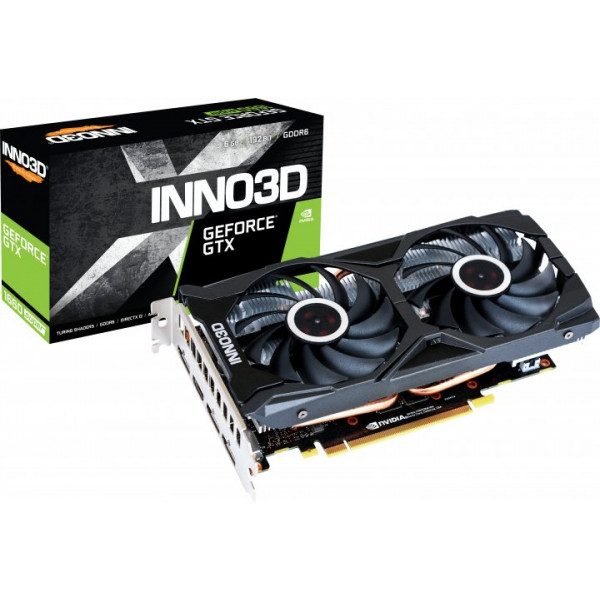 Фото - Видеокарта Inno3D GeForce GTX1660 SUPER Twin X2 6GB GDDR6