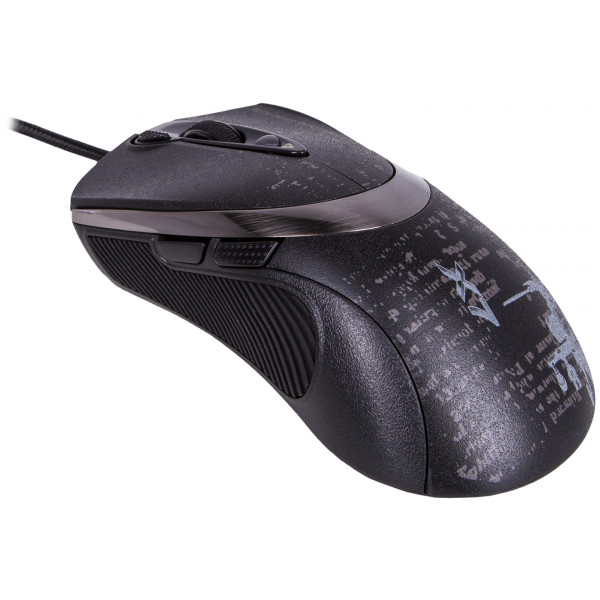 Фото - Мышь проводная A4tech F4 USB (Black)