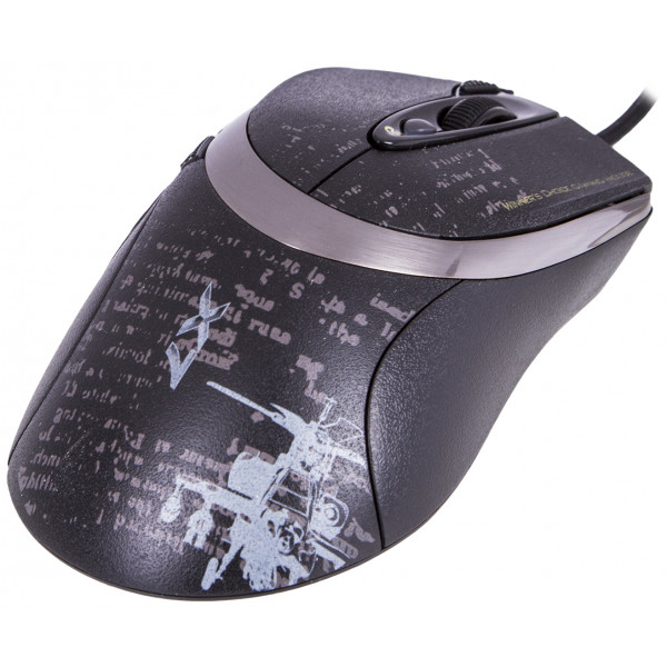 Фото - Мышь проводная A4tech F4 USB (Black)
