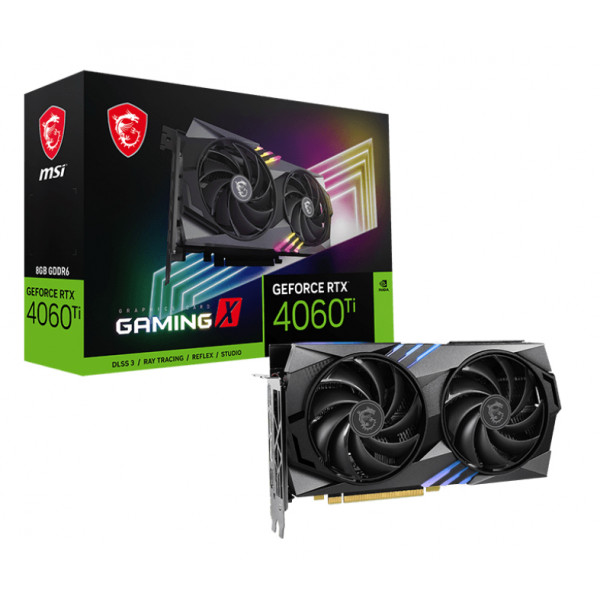 Фото - Видеокарта MSI Nvidia GeForce RTX 4060 Ti Gaming X 8G