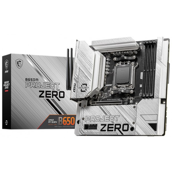 Фото - Материнская плата MSI B650M PROJECT ZERO