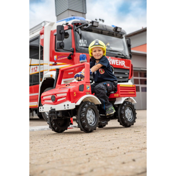 Фото - Толокар Rolly Toys Пожарная машина rollyUnimog Fire Красная (038220)