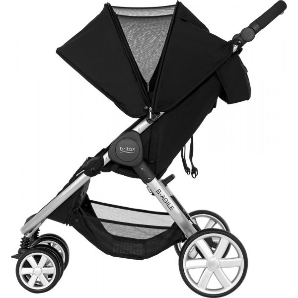 Фото - Коляска для двойни прогулочная Britax-Romer B-AGILE DOUBLE Cosmos Black (2000033222)