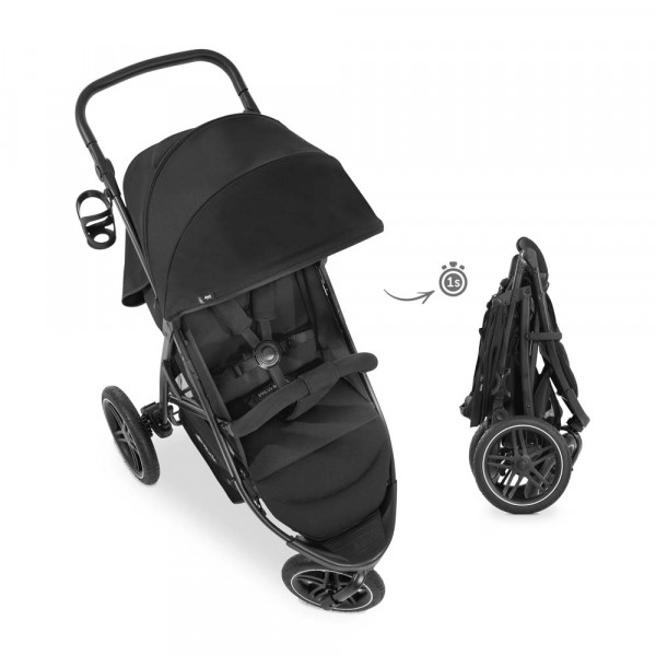 Фото - Коляска прогулочная HAUCK Rapid 3R Black