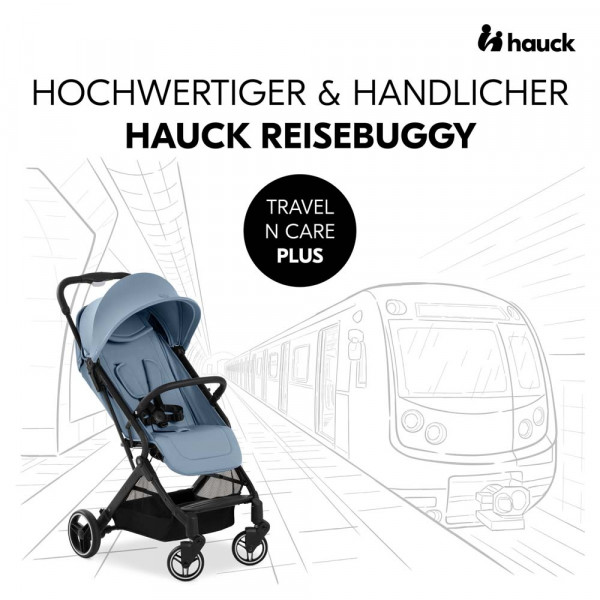 Фото - Коляска прогулочная HAUCK Travel N Care Plus Dusty Blue