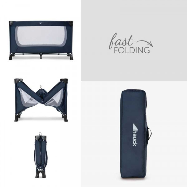 Фото - Манеж-кровать HAUCK Dream N Play Plus Navy/Aqua