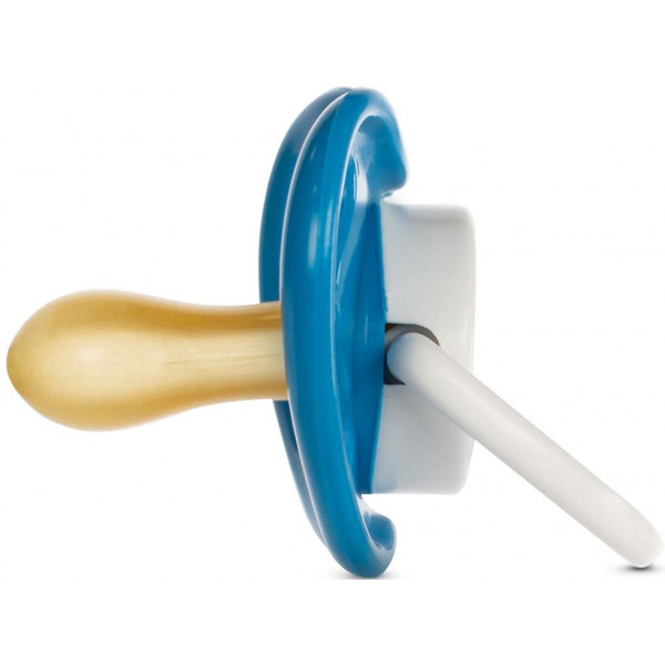 Фото - Симметричная пустышка Baboo Marine 6+ мес Blue (5-042)