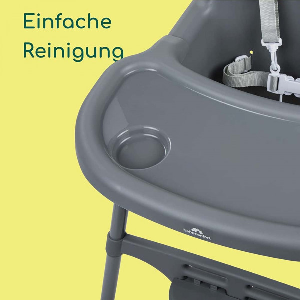 Фото - Стульчик для кормления классический Bebe Confort Meely Dark Grey