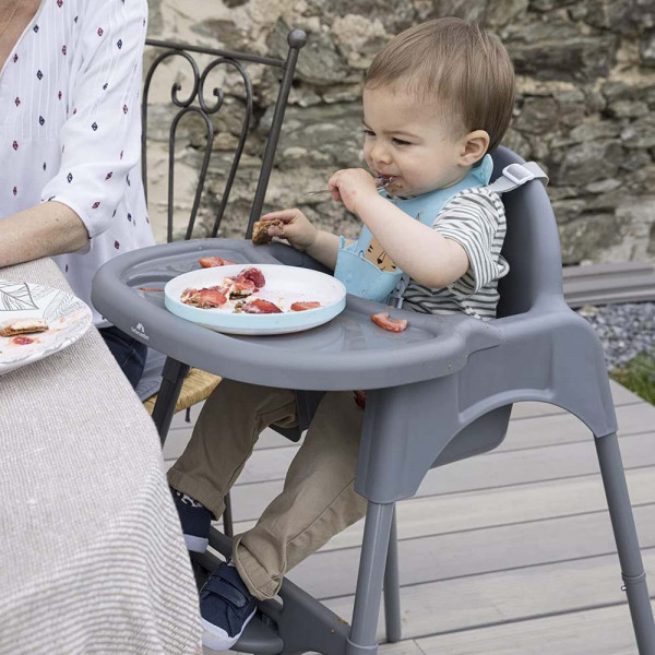 Фото - Стульчик для кормления классический Bebe Confort Meely Dark Grey