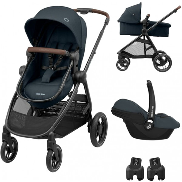 Фото - Коляска универсальная 3 в 1 Maxi-Cosi Zelia 3 Duo Essential Graphite