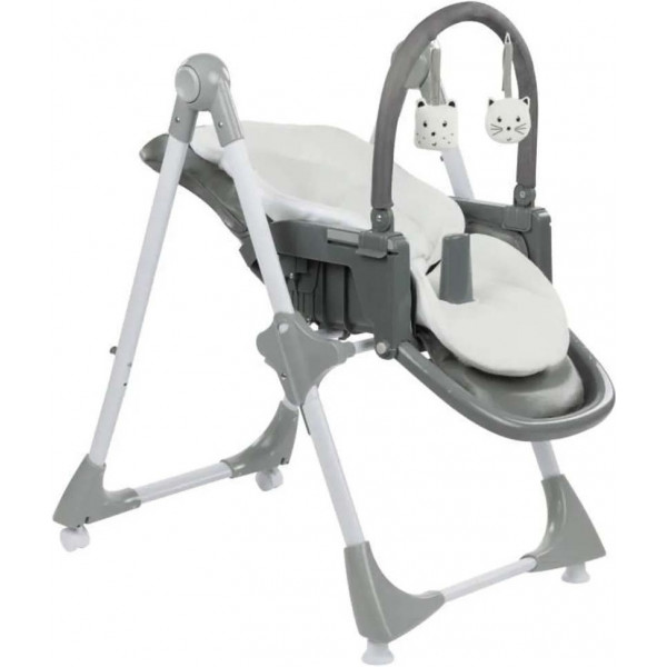 Фото - Стульчик для кормления трансформер Bebe Confort KIWI 3 in 1 Gray Mist