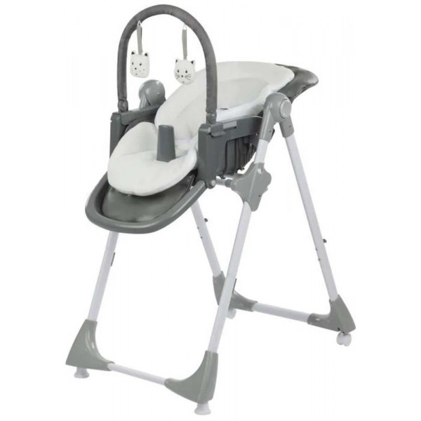 Фото - Стульчик для кормления трансформер Bebe Confort KIWI 3 in 1 Gray Mist