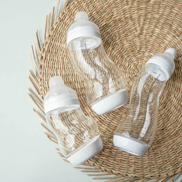 Фото - Бутылочка для кормления Difrax 310 мл S-bottle Wide White