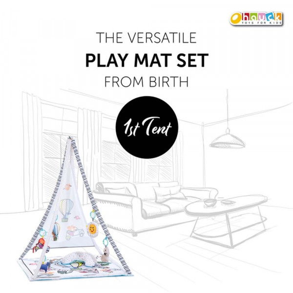 Фото - Развивающий коврик HAUCK 1st Tent White
