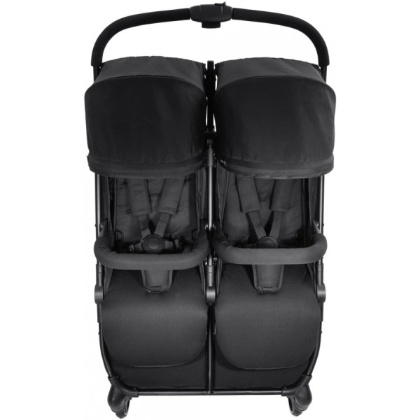 Фото - Уценка - Коляска для двойни прогулочная HAUCK Swift X Duo Black