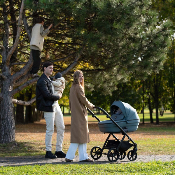 Фото - Коляска универсальная 2 в 1 Tutis Uno6 plus Leather Cioccolata