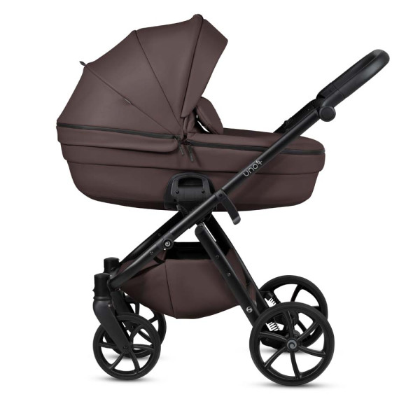 Фото - Коляска универсальная 2 в 1 Tutis Uno6 plus Leather Cioccolata