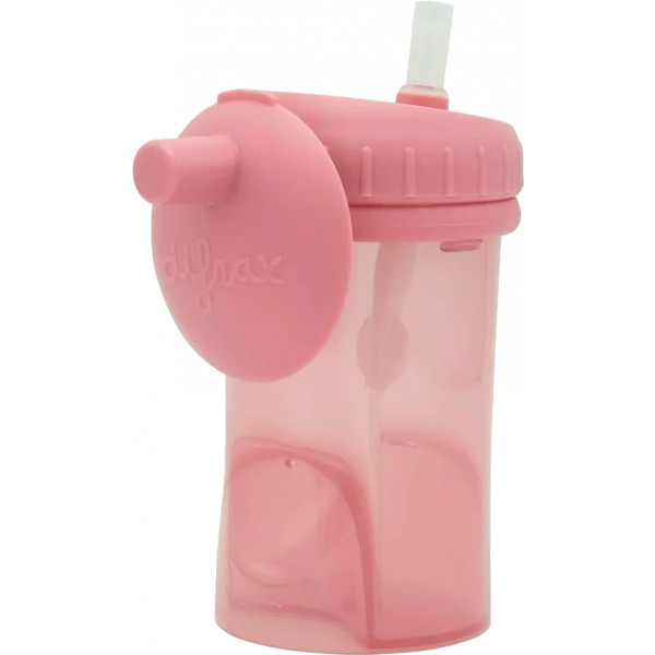 Фото - Чашка-непроливайка детская Difrax 1010 Raspberry