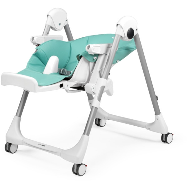 Фото - Стульчик для кормления трансформер Peg-Perego Prima Pappa Follow Me Tahiti (бирюзовый) (IH01000000BL91)