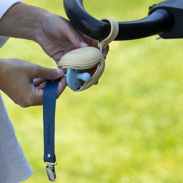 Фото - Контейнер для хранения пустышек MinikOiOi силиконовый Pod River Green (101230008)