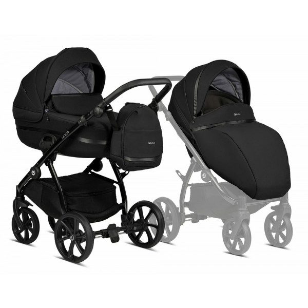 Фото - Коляска универсальная 2 в 1 Tutis Uno3 plus BLACK EDITION Charcoal