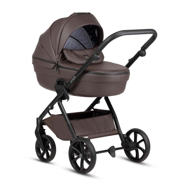 Фото - Коляска универсальная 2 в 1 Tutis Uno6 plus Leather Cioccolata