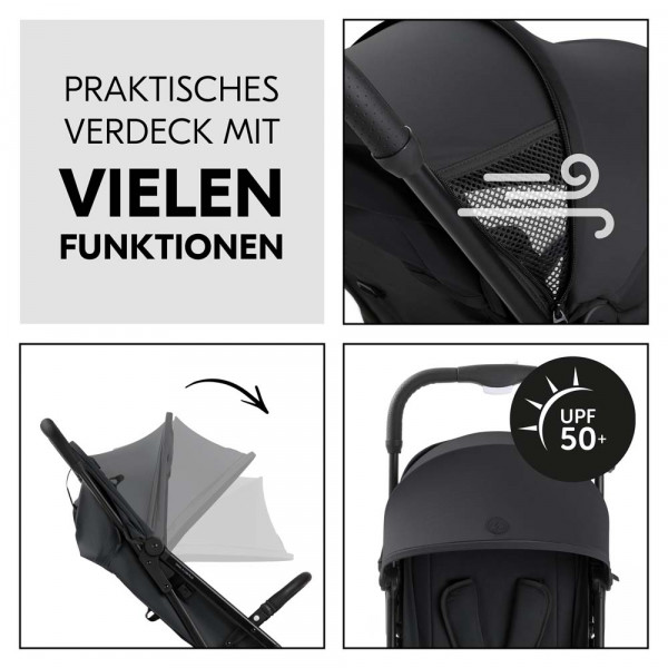 Фото - Коляска прогулочная HAUCK Travel N Care Plus Black