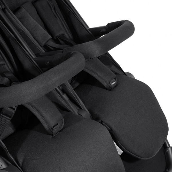 Фото - Уценка - Коляска для двойни прогулочная HAUCK Swift X Duo Black