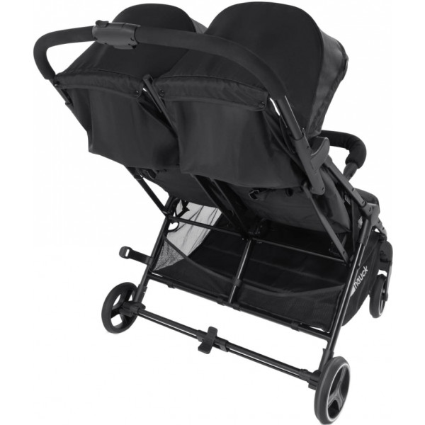 Фото - Уценка - Коляска для двойни прогулочная HAUCK Swift X Duo Black