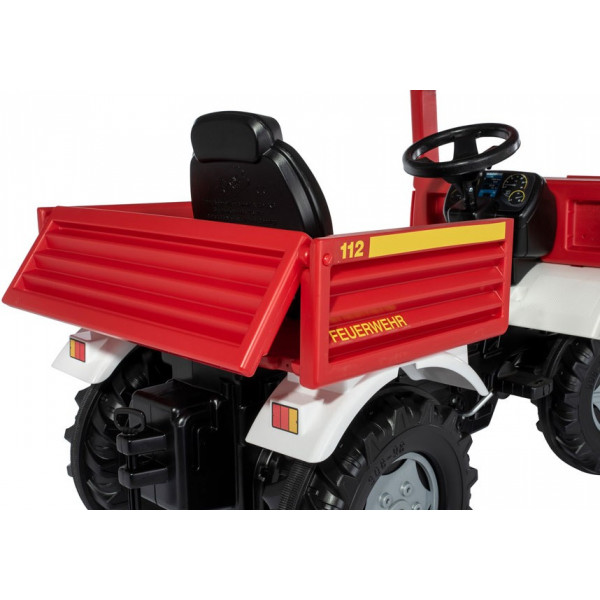 Фото - Толокар Rolly Toys Пожарная машина rollyUnimog Fire Красная (038220)