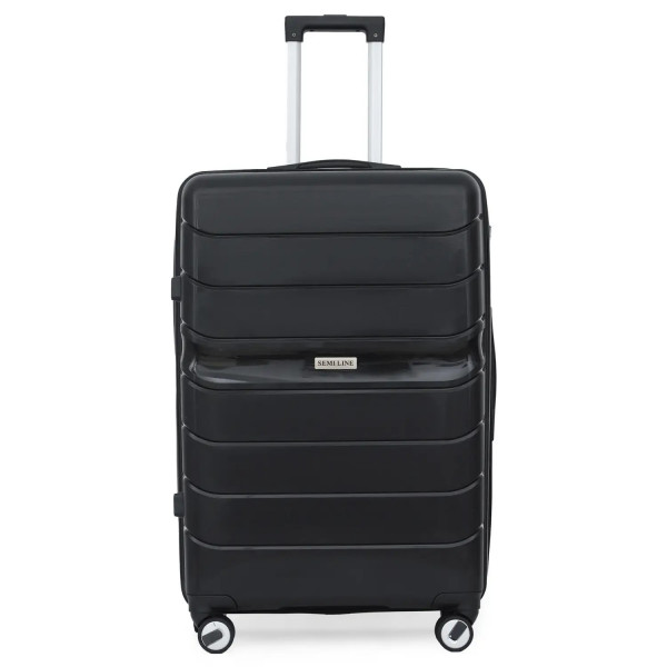Фото - Чемодан Semi Line L Black (T5618-3)