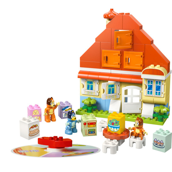Фото - Конструктор LEGO DUPLO Bluey Семейный дом Блуи с игрой на запоминание (10459)