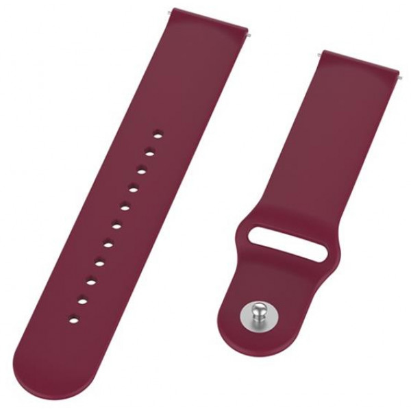 Фото - Ремешок для смарт-часов BeCover for Samsung Galaxy Watch 46mm/Watch 3 45mm/Gear S3 Classic/Gear S3 Frontier Dark-Red (706309)