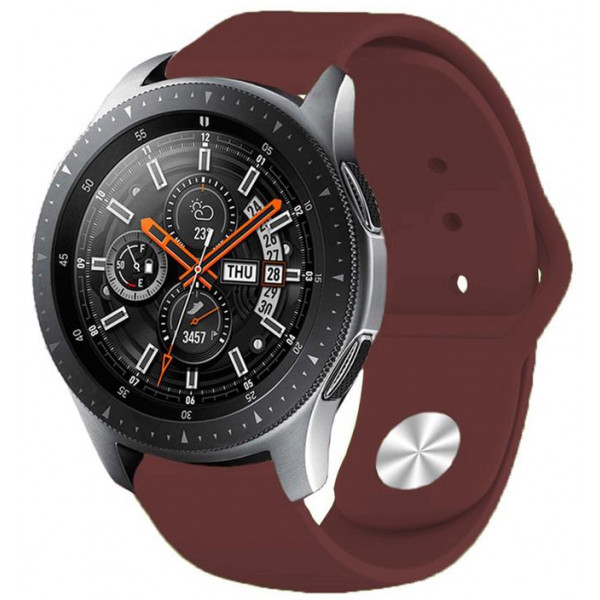 Фото - Ремешок для смарт-часов BeCover for Samsung Galaxy Watch 46mm/Watch 3 45mm/Gear S3 Classic/Gear S3 Frontier Dark-Red (706309)